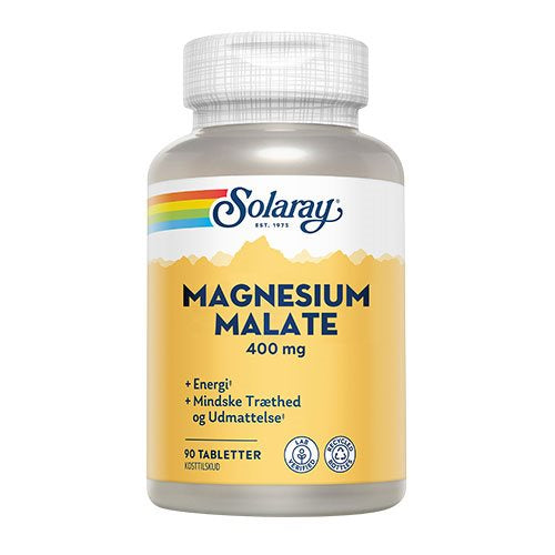 Se Solaray Magnesium Malate 90 tabl. ✔ Kæmpe udvalg i Solaray - Køb online på udsalg og tilbud lige nu ✔ Hurtig levering til lave fragtpriser - Varenummer: Helsegrossisten-56166 og 21245813095 på lager - Udsalg på Sundhed > Magnesium > Store besparelser – op til 71% - Spar stort på mere end 2.739 mærker