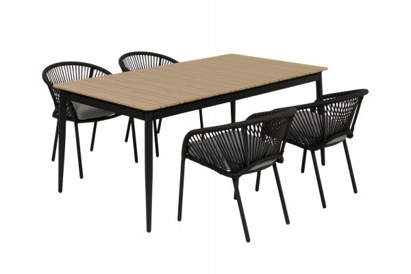 Se Malmø Nora Havemøbelsæt - 100x180/235 cm - Mørkegrå ❤ Billig fragt og hurtig levering - Varenummer: Havemøbelland-DK4595 - Udsalg på HAVEMØBELSÆT - Vedligeholdelsesfrie havemøbelsæt Spar helt op til 79% - Over 739 kendte brands på udsalg