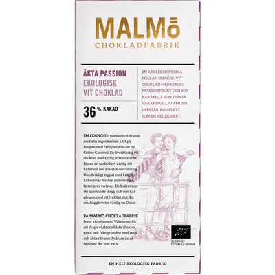 Se Malmö Chokladfabrik Äkta Passion 36% ✔ Kæmpe udvalg i Malmö Chokladfabrik ✔ Meget billig fragt og hurtig levering: 1 - 2 hverdage - Varenummer: KTO-TGL ÄKTA PASSION og barcode / Ean: '7350037564956 på lager - Udsalg på Chokolade Spar op til 51% - Over 1354 kendte brands på udsalg