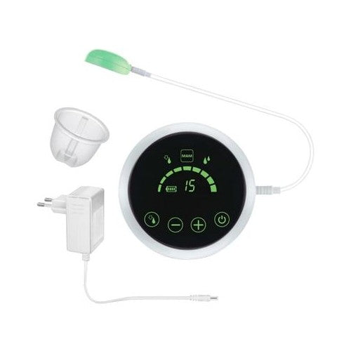 MAM 2-i-1 upgrade set i hvid og transparent til elektrisk brystpumpe