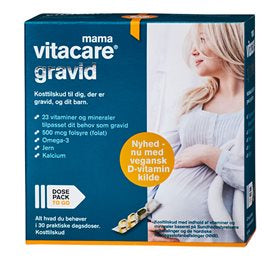 Se Vitacare Mama Gravid VitaCare 1 pk ✔ Kæmpe udvalg i  Vitacare Jemo Pharm A/S - Køb online på udsalg og tilbud lige nu ✔ Hurtig levering: 1 - 2 Hverdage samt billig fragt - Varenummer: HG-26059 og barcode / Ean: 5709920400703 på lager - Udsalg på Sundhed > Gravid > Spar op til 57% - Over 1354 design brands på udsalg