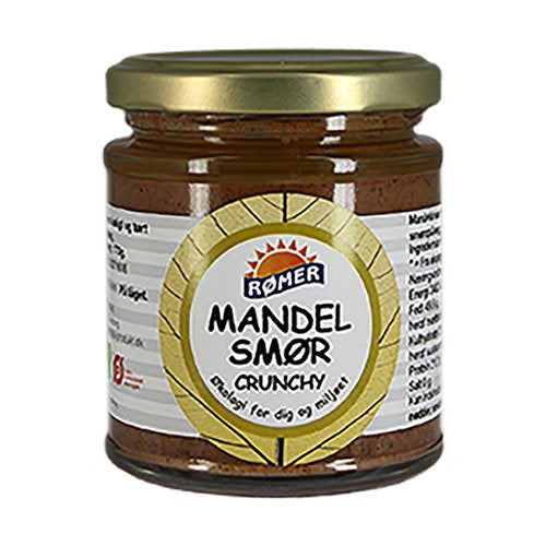 Se Rømer Mandelsmør crunchy glutenfri Ø ✔ Kæmpe udvalg i Rømer - Køb online på udsalg og tilbud lige nu ✔ Hurtig levering til lave fragtpriser - Varenummer: Helsegrossisten-19350 og 5708636774153 på lager - Udsalg på Mad & drikke > > Få op til 63% i rabat - Shop blandt over 2.739 mærker