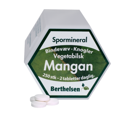 Se Berthelsen Mangan 250 tab. ✔ Kæmpe udvalg i Dansk Farmaceutisk Industri - Køb online på udsalg og tilbud lige nu ✔ Super billig fragt og lynhurtig levering - Varenummer: Helsegrossisten-3970 og 5701629131209 på lager - Udsalg på Sundhed > > Spar stort – op til 53% - Over 2.739 mærker med kæmpe udsalg