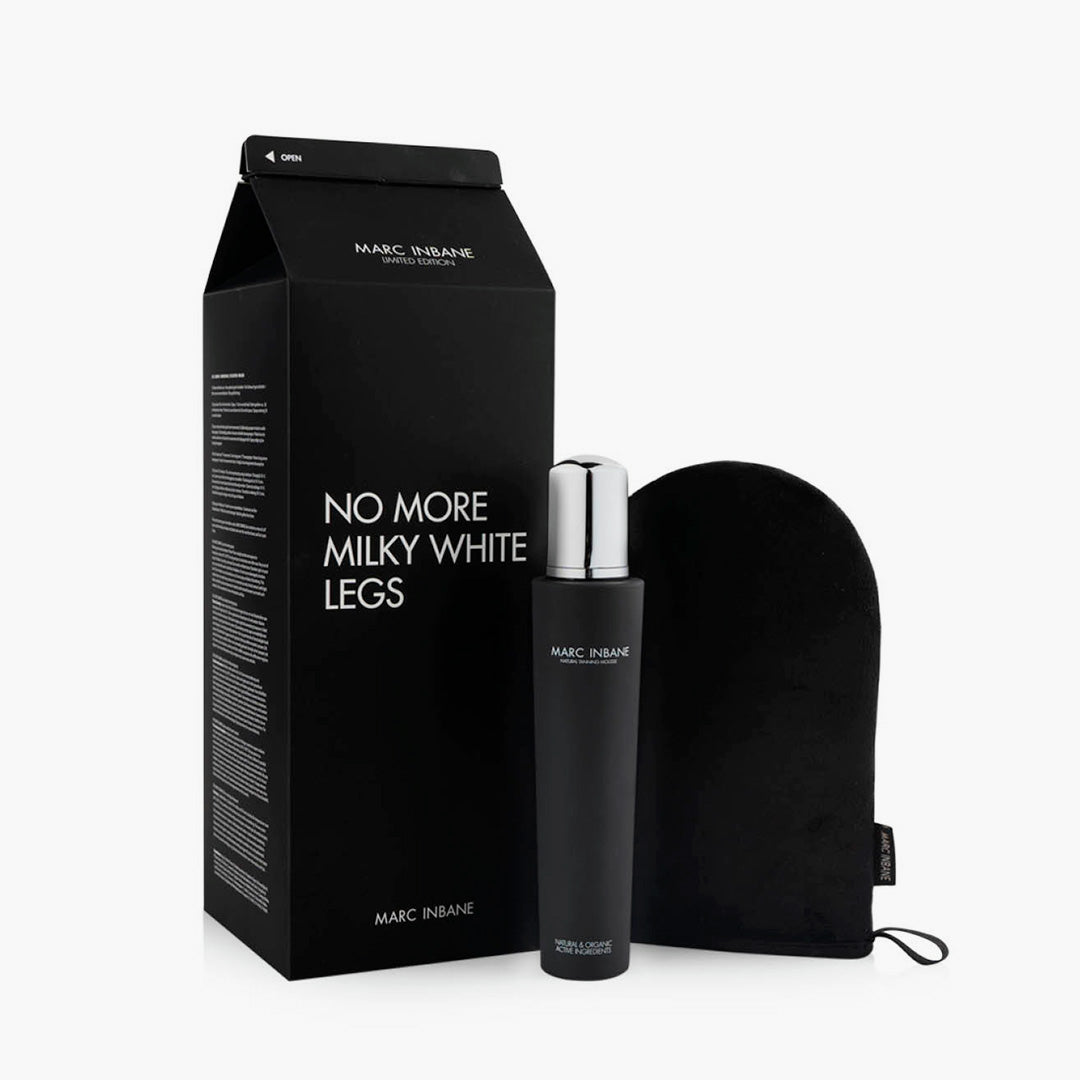 No More Milky White Legs selvbrunende mousse fra Marc Inbane