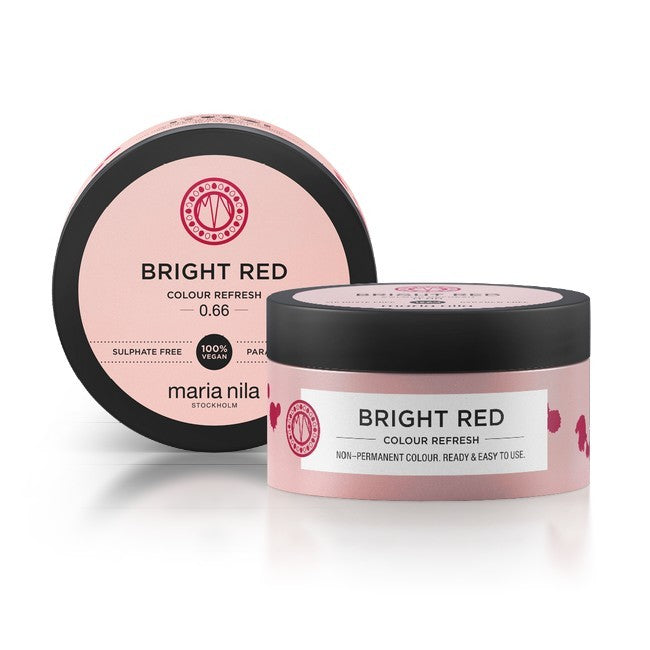 Maria Nila Colour Refresh 0.66 Bright Red hårkur i størrelsen 100 ml