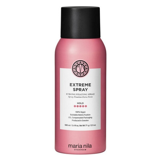 Maria Nila Extreme Spray hårlak i 100 ml-flaske til hårstyling