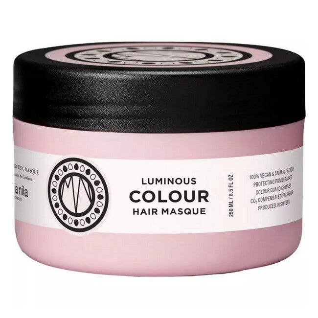 Pakning med Maria Nila Luminous Colour Masque hårkur på 250 ml