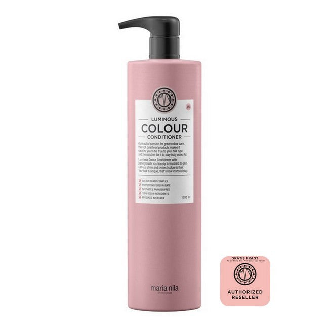 Stor flaske Maria Nila Luminous Colour Conditioner i salonstørrelse, 1000 ml