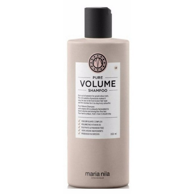 Flaske med Maria Nila Pure Volume shampoo, 350 ml