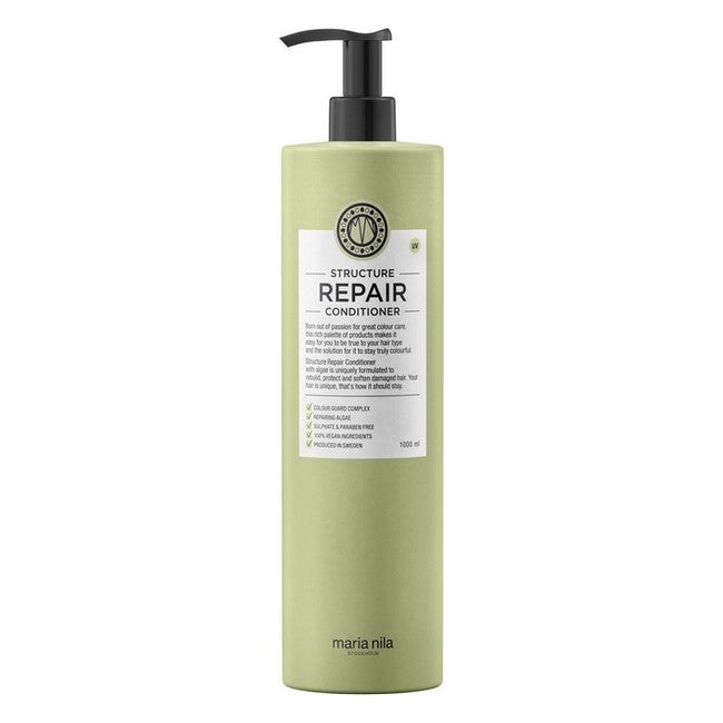 Stor flaske Maria Nila Structure Repair conditioner, 1000 ml, salonstørrelse