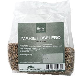 Se ND Marietidselfrø Hele100 g. ✔ Kæmpe udvalg i Natur Drogeriet A/S - Køb online på udsalg og tilbud lige nu ✔ Hurtig levering til lave fragtpriser - Varenummer: Helsegrossisten-12802 og 5703137950815 på lager - Udsalg på Natur Drogeriet A/S > > Spar helt op til 79% - 2.739 kendte mærker til outletpriser