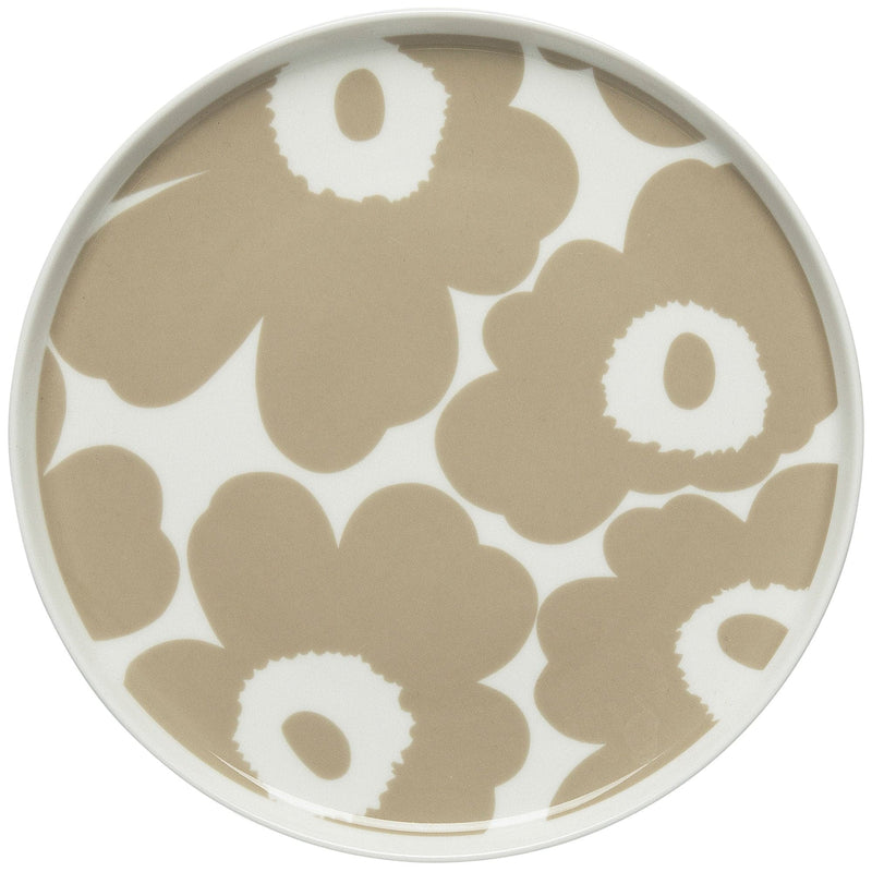 Se Marimekko Unikko tallerken, 20 cm., hvid/beige ✔ Kæmpe udvalg i Marimekko ✔ Meget billig fragt og hurtig levering: 1 - 2 hverdage - Varenummer: KTO-070399-180 og barcode / Ean: &