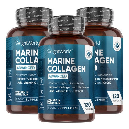 Se Marine Collagen-tilskud + Hyaluronsyre ✔ Kæmpe udvalg i WeightWorld - Køb online på udsalg og tilbud lige nu ✔ Billig fragt • Hurtig levering - Varenummer: WeightWorld-50163 og 5056128128459 på lager - Udsalg på Kollagen Spar stort – op til 59% - Eksklusivt udsalg på over 2.739 mærker