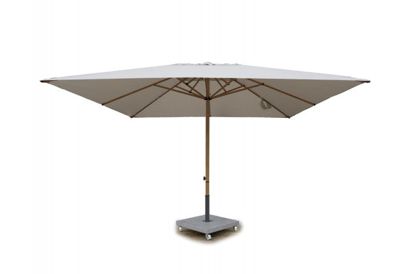 Se Markedsparasol - 4x4 meter - Trælook - Sand ❤ Billig fragt • Hurtig levering - Varenummer: Havemøbelland-DK3562 og barcode / Ean: 5714988015165 på lager - Udsalg på PARASOLLER - Markedsparasoller Spar stort – op til 53% - Over 2.739 kendte brands på stort udsalg
