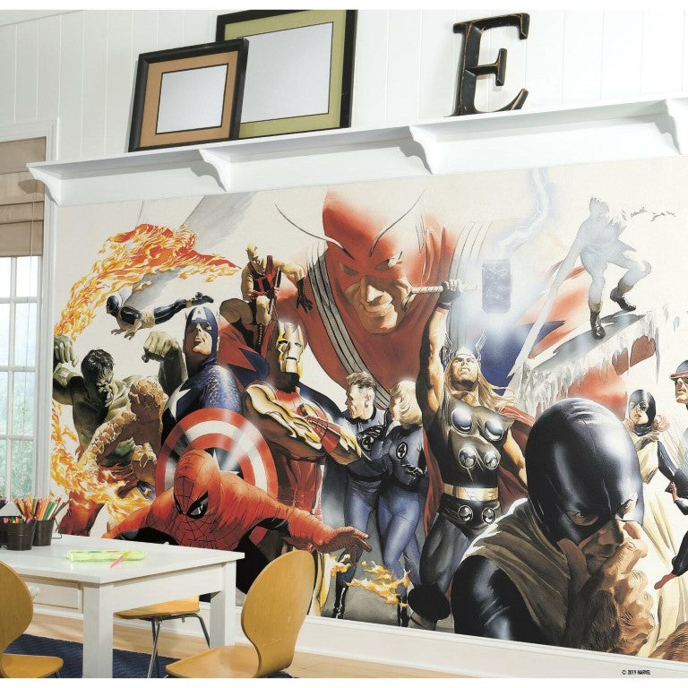 Se MARVEL ALEX ROSS Tapet 320 x 183 cm ✔ Kæmpe udvalg i Roommates - Køb online på udsalg og tilbud lige nu ✔ Lav fragtpris og hurtig levering - Varenummer: MMAction-216122 og 34878243764 på lager - Udsalg på Tapet til børneværelset Op til 63% rabat - Find tilbud fra over 2.739 mærker
