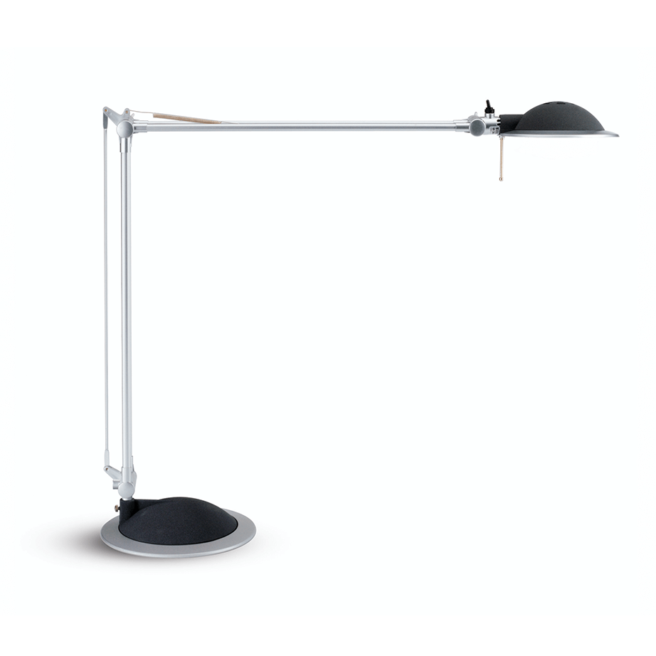 LED bordlampe i aluminium med fod eller klemme fra NAGA