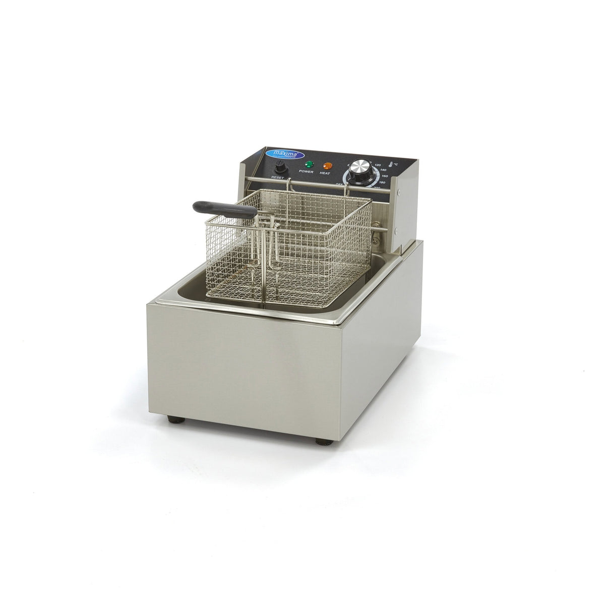 Maxima frituregryde 6 L med analogt temperaturdisplay