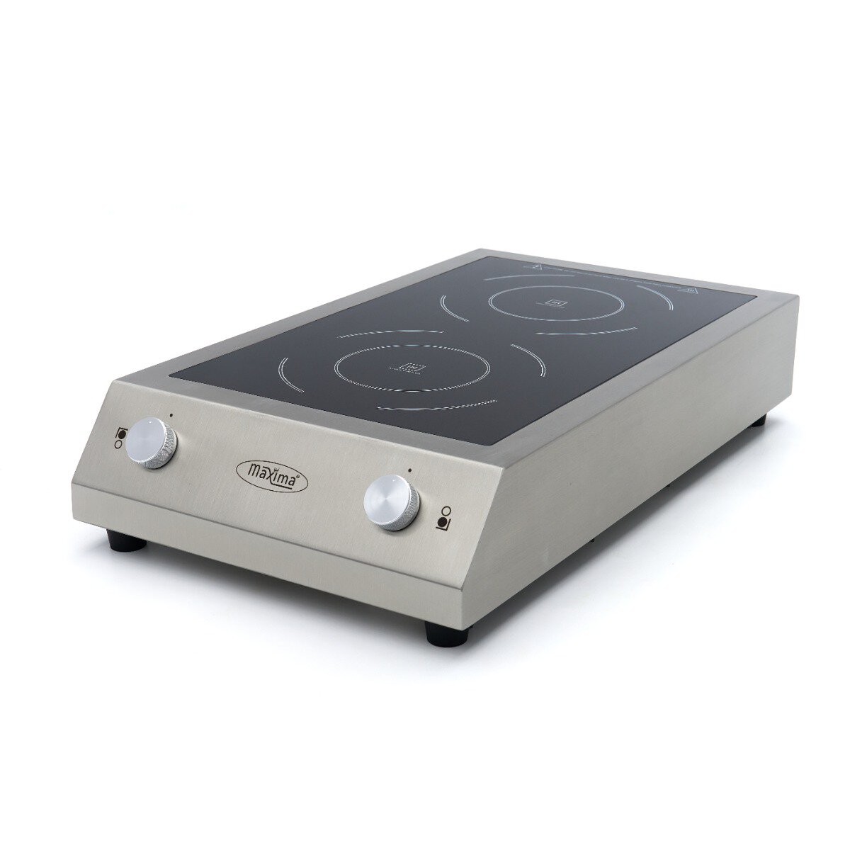 Maxima induktionskogebord 700 med to blus og 7000 W