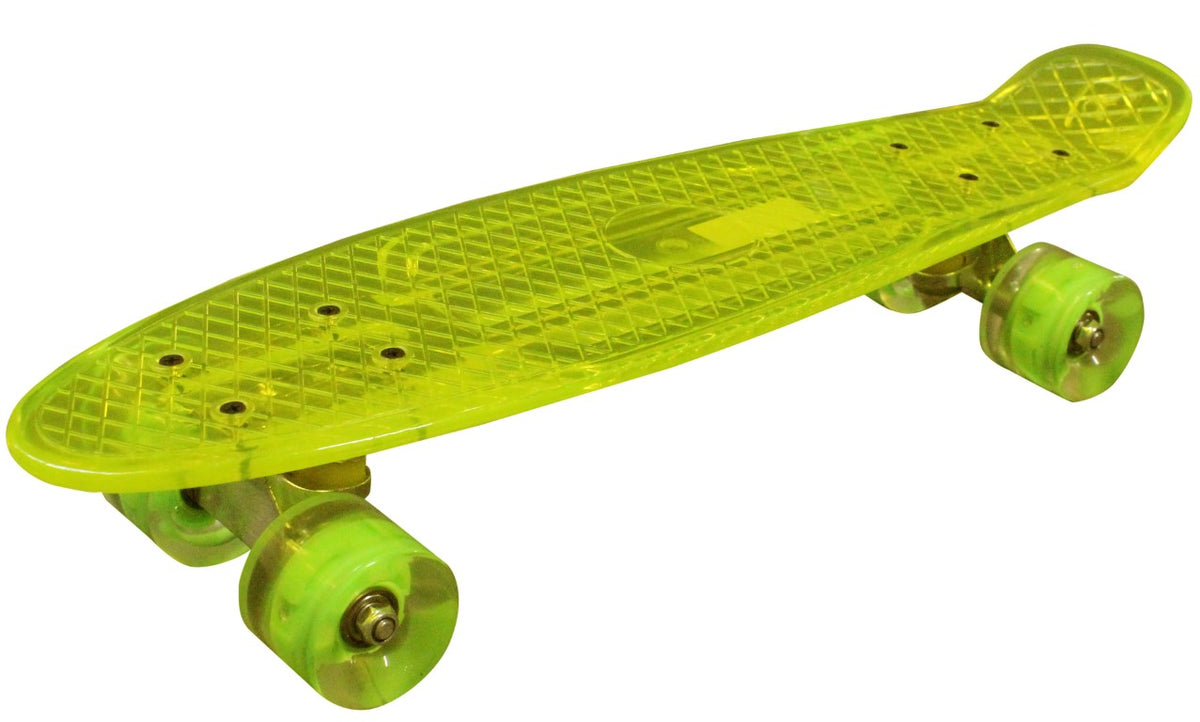 Se MCU-Sport Gult Transparent LED Skateboard m/LED Lys + ABEC7 ✔ Kæmpe udvalg i MCU-Sport - Køb online på udsalg og tilbud lige nu ✔ Billig fragt • Hurtig levering - Varenummer: MMAction-12447 og 5712548124470 på lager - Udsalg på Skateboards til børn Spar stort – op til 53% - Over 2.739 mærker med kæmpe udsalg