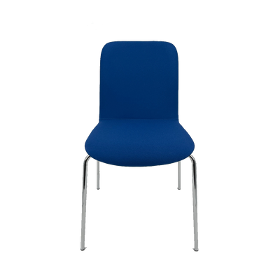 Vapaa Stol m/polster - Blå-krom