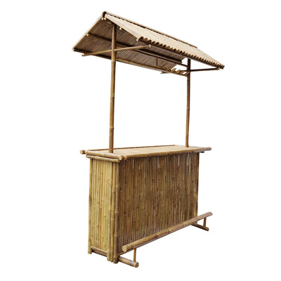 Bambusbar med bambustag