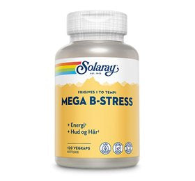 Se Solaray Mega B-Stress 120 kapsler ✔ Kæmpe udvalg i Solaray - Køb online på udsalg og tilbud lige nu ✔ Lav fragtpris og hurtig levering - Varenummer: Helsegrossisten-57204 og 76280600629 på lager - Udsalg på Sundhed > B-vitamin > Multivitaminer Store besparelser – op til 77% - Store besparelser på over 2.281 mærker