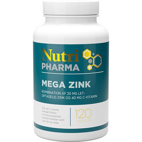 Se Nutri Pharma Mega Zink 120 kaps. ✔ Kæmpe udvalg i Bolig Magasin - Køb online på udsalg og tilbud lige nu ✔ Lav fragtpris og hurtig levering - Varenummer: Helsegrossisten-57012 og 7300422700186 på lager - Udsalg på Sundhed > Zink > Spar helt op til 57% - Over 739 kendte mærker på udsalg