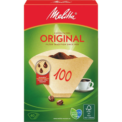Se Melitta 100/40 Ubleget Kaffefiltre ✔ Stort online udvalg i Melitta ✔ Hurtig levering: 1 - 2 Hverdage samt billig fragt - Varenummer: KTO-90507 og barcode / Ean: '4006508126033 på lager - Udsalg på Kaffefilter Spar op til 53% - Over 1334 design brands på udsalg