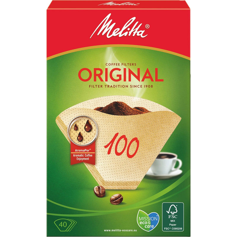 Se Melitta 100/40 Ubleget Kaffefiltre ✔ Stort online udvalg i Melitta ✔ Hurtig levering: 1 - 2 Hverdage samt billig fragt - Varenummer: KTO-90507 og barcode / Ean: &