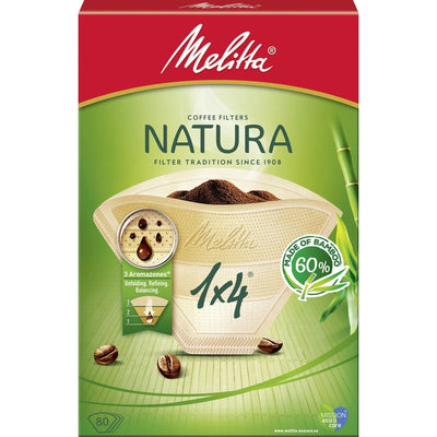 Se Melitta 1x4/80 Natura Kaffefiltre ✔ Stort online udvalg i Melitta ✔ Hurtig levering: 1 - 2 Hverdage samt billig fragt - Varenummer: KTO-98578 og barcode / Ean: '4006508191154 på lager - Udsalg på Kaffefilter Spar op til 62% - Over 1334 design brands på udsalg