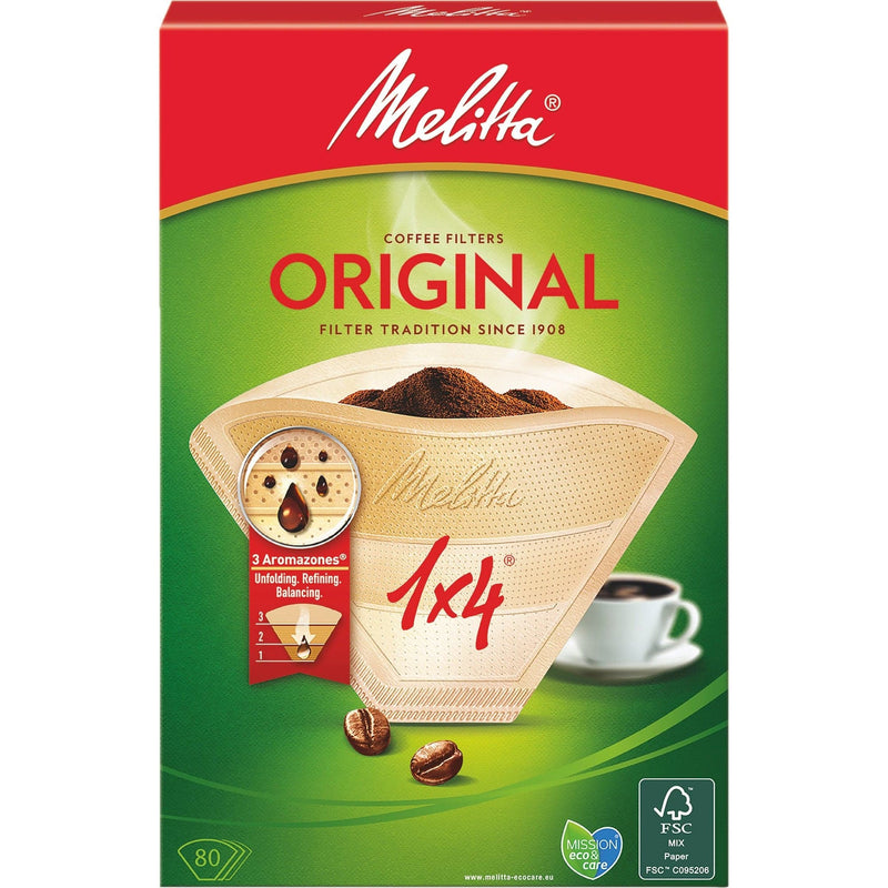 Se Melitta Original Kaffefilter 1x4 80 stk. ✔ Stort online udvalg i Melitta ✔ Hurtig levering: 1 - 2 Hverdage samt billig fragt - Varenummer: KTO-94647 og barcode / Ean: &