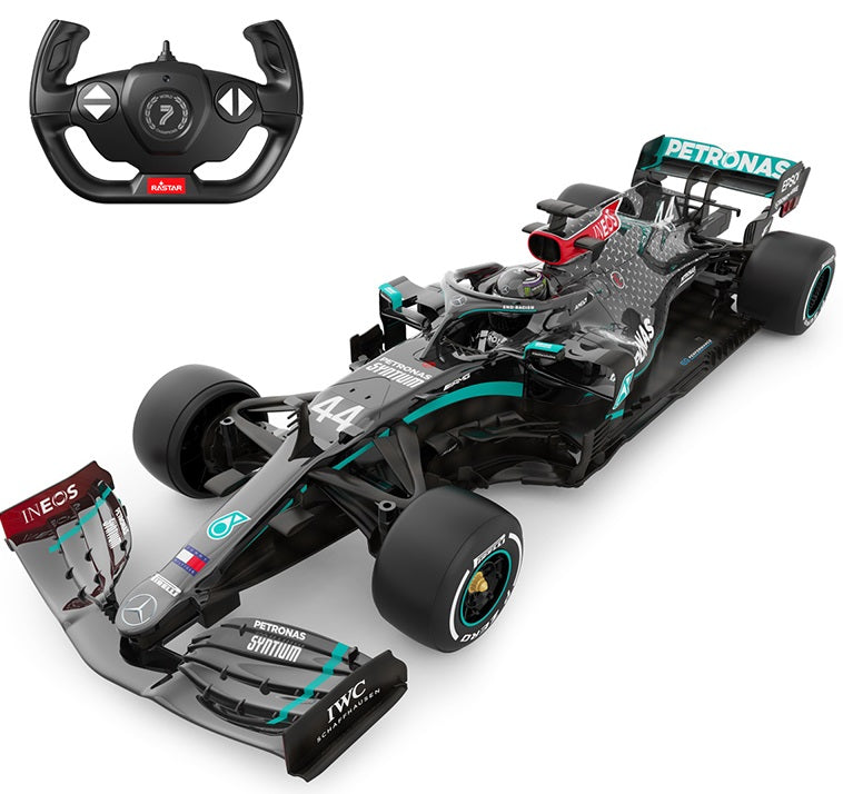 Se Mercedes-AMG F1 W11 EQ Performance Fjernstyret Bil 1:12, 2.4G ✔ Kæmpe udvalg i Rastar - Køb online på udsalg og tilbud lige nu ✔ Billig fragt og hurtig levering - Varenummer: MMAction-20898400 og 6930751320369 på lager - Udsalg på Fjernstyret Biler, Større Få op til 69% i rabat - Find over 1.798 mærker på udsalg