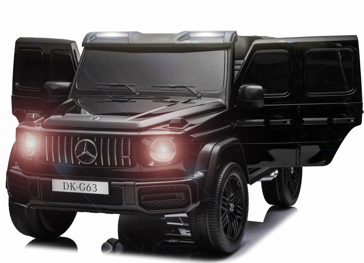 Se Mercedes-Benz AMG G63 XXL elbil til 2 Børn 21,6V m/Gummihjul + 4x200W Motor ✔ Kæmpe udvalg i Megaleg - Køb online på udsalg og tilbud lige nu ✔ Meget billig fragt og hurtig levering - Varenummer: MMAction-28452 og 5712548284525 på lager - Udsalg på Elbiler til Børn 21-24V Op til 61% rabat - 2.739 mærker med vilde rabatter