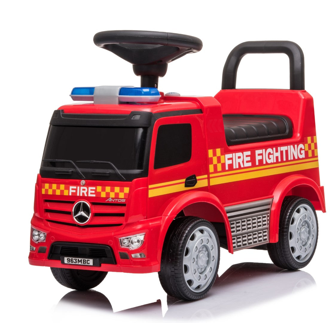 Se Mercedes Antos Brandbil Gåbil med støjfrie hjul/Lædersæde/lyd/lys ✔ Kæmpe udvalg i MegaLeg - Køb online på udsalg og tilbud lige nu ✔ Super billig fragt og lynhurtig levering - Varenummer: MMAction-28134 og 5712548281340 på lager - Udsalg på Gå Biler Få op til 63% i rabat - Find over 1.798 mærker på udsalg