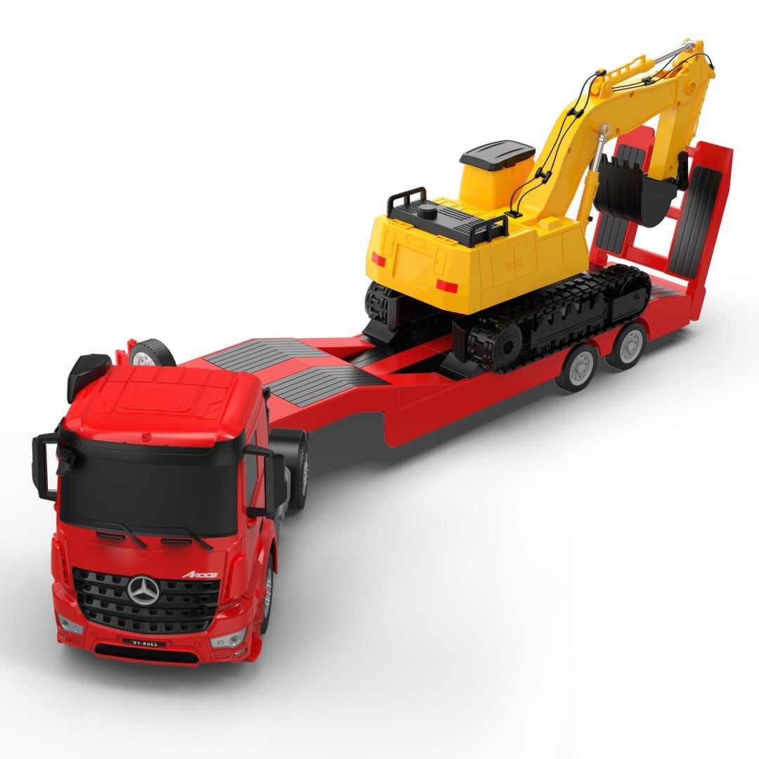 Se Mercedes-Benz Arocs fjernstyret lastbil og gravemaskine 1:26 ✔ Kæmpe udvalg i Double-E - Køb online på udsalg og tilbud lige nu ✔ Hurtig levering til lave fragtpriser - Varenummer: MMAction-146654 og 5712548145215 på lager - Udsalg på Fjernstyret Lastbiler + Entreprenør Få op til 63% i rabat - Find over 1.798 mærker på udsalg