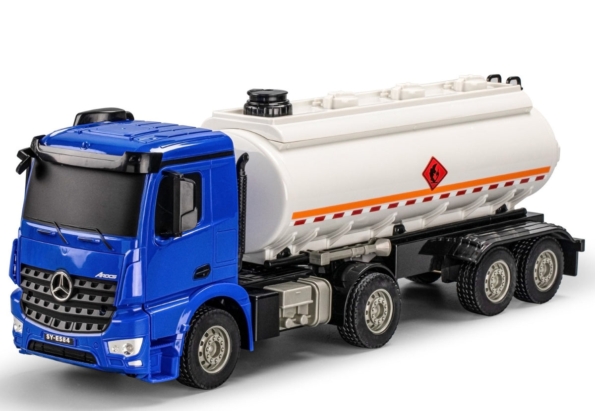 Se Mercedes-benz Arocs Fjernstyret Tankbil 1:26 ✔ Kæmpe udvalg i Double E - Køb online på udsalg og tilbud lige nu ✔ Hurtig levering til lave fragtpriser - Varenummer: MMAction-146588 og 6948061926331 på lager - Udsalg på Fjernstyret Lastbiler + Entreprenør Op til 63% rabat - Over 1.329 mærker på online udsalg