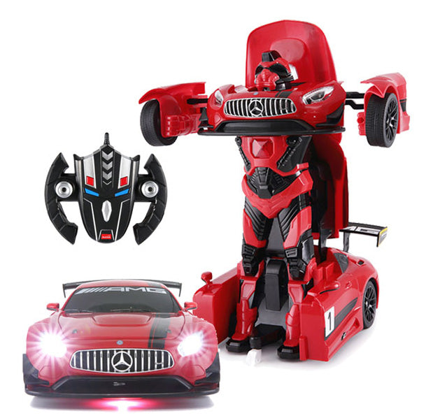 Se Mercedes-Benz AMG GT-3 Transform Robot Bil 2.4G 1:14 ✔ Kæmpe udvalg i Rastar - Køb online på udsalg og tilbud lige nu ✔ Billig fragt • Hurtig levering - Varenummer: MMAction-14870 og 6930751310643 på lager - Udsalg på Fjernstyret Biler, Større Spar stort – op til 71% - Eksklusivt udsalg på over 2.739 mærker