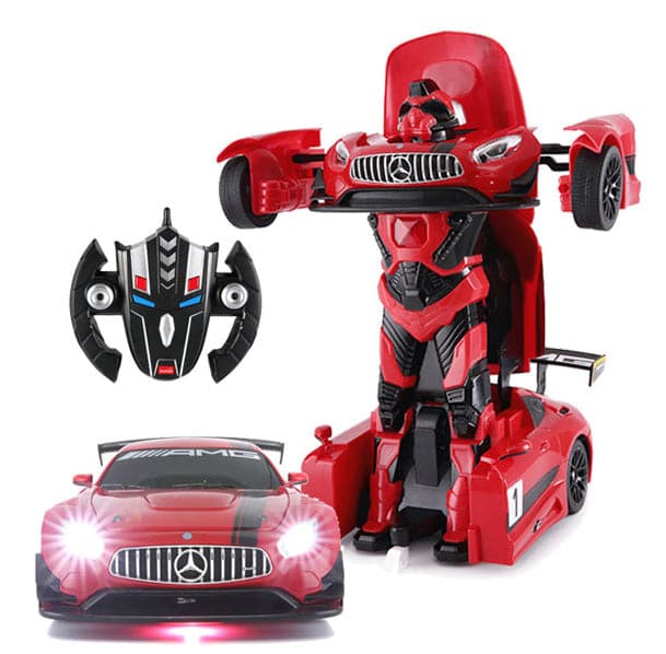 Se Mercedes-Benz AMG GT-3 Transform Robot Bil 2.4G 1:14 ✔ Kæmpe udvalg i Rastar ✔ Meget billig fragt og hurtig levering: 1 - 2 hverdage - Varenummer: MMA-14870 og barcode / Ean: &