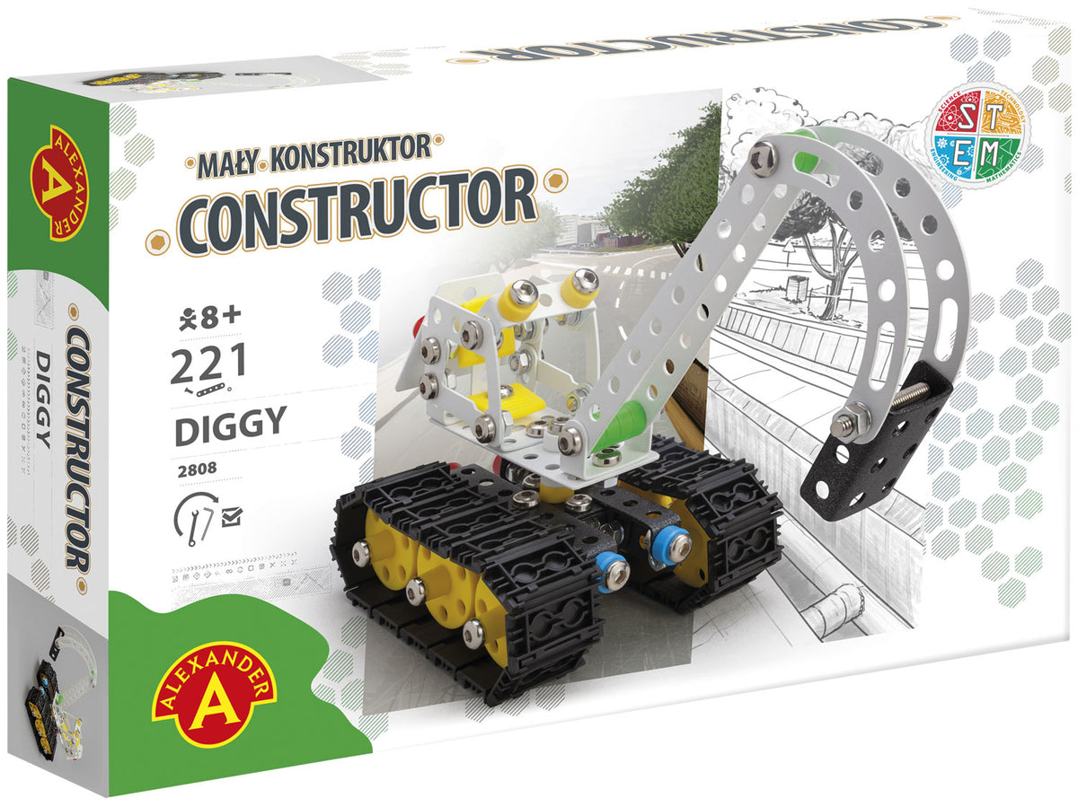 Se Metal Konstruktionsbyggesæt - Diggy ✔ Kæmpe udvalg i Alexander - Køb online på udsalg og tilbud lige nu ✔ Lav fragtpris og hurtig levering - Varenummer: MMAction-2182808 og 5906018028089 på lager - Udsalg på Metal Konstruktionsbyggesæt Spar helt op til 79% - Udsalg på produkter fra mere end 2.739 mærker