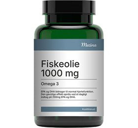 Se Mezina Fiskeolie Omega-3 - 1000 mg 120 kap. ✔ Kæmpe udvalg i Bolig Magasin - Køb online på udsalg og tilbud lige nu ✔ Hurtig levering til lave fragtpriser - Varenummer: Helsegrossisten-58050 og 5745325098923 på lager - Udsalg på Sundhed > Mezina > Omega/fiskeolie Store besparelser – op til 77% - Shop over 2.281 kendte mærker på udsalg