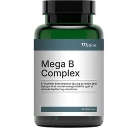 Se Mezina Mega B Complex 120 kap. ✔ Kæmpe udvalg i Bolig Magasin - Køb online på udsalg og tilbud lige nu ✔ Lav fragtpris og hurtig levering - Varenummer: Helsegrossisten-58047 og 5745325102095 på lager - Udsalg på Sundhed > Vitaminer > Mezina Få op til 69% i rabat - Over 1.798 mærker samlet på udsalg