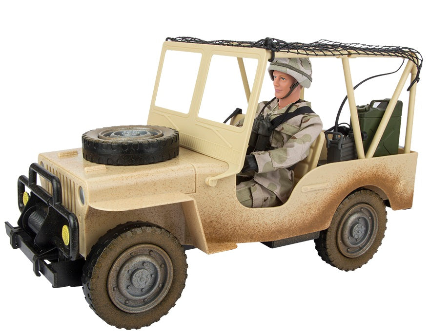 Se Militær Firehjulstrækker 1:6 Desert med Action Figur 30,5cm ✔ Kæmpe udvalg i World Peacekeepers - Køb online på udsalg og tilbud lige nu ✔ Billig fragt og hurtig levering - Varenummer: MMAction-199900142 og 18859900143 på lager - Udsalg på Store Actionfigurer 30,5 cm Op til 63% rabat - Mere end 1.329 populære mærker på udsalg