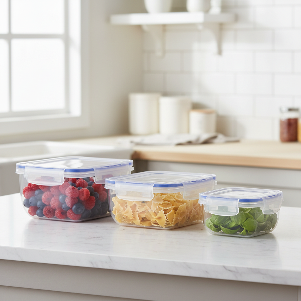 Se Plastbøtter, sæt af 3 stk. med låg (madopbevaring) ❤ Kæmpe udvalg i Bolig og Haven - Køb online på udsalg og tilbud lige nu ❤ Billig fragt • Hurtig levering - Varenummer: Bolig&Haven-49519549546826 og barcode / Ean: 8720573215190 på lager - Udsalg på Spar stort – op til 59% - 2.739+ brands samlet til lave priser