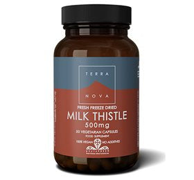 Se Terranova Milk Thistle marietidsel 500mg 50 kapsler ✔ Kæmpe udvalg i Terranova - Køb online på udsalg og tilbud lige nu ✔ Billig fragt og hurtig levering - Varenummer: Helsegrossisten-22948 og 5060203793364 på lager - Udsalg på Kosttilskud > > Spar helt op til 79% - Udsalg på produkter fra mere end 2.739 mærker