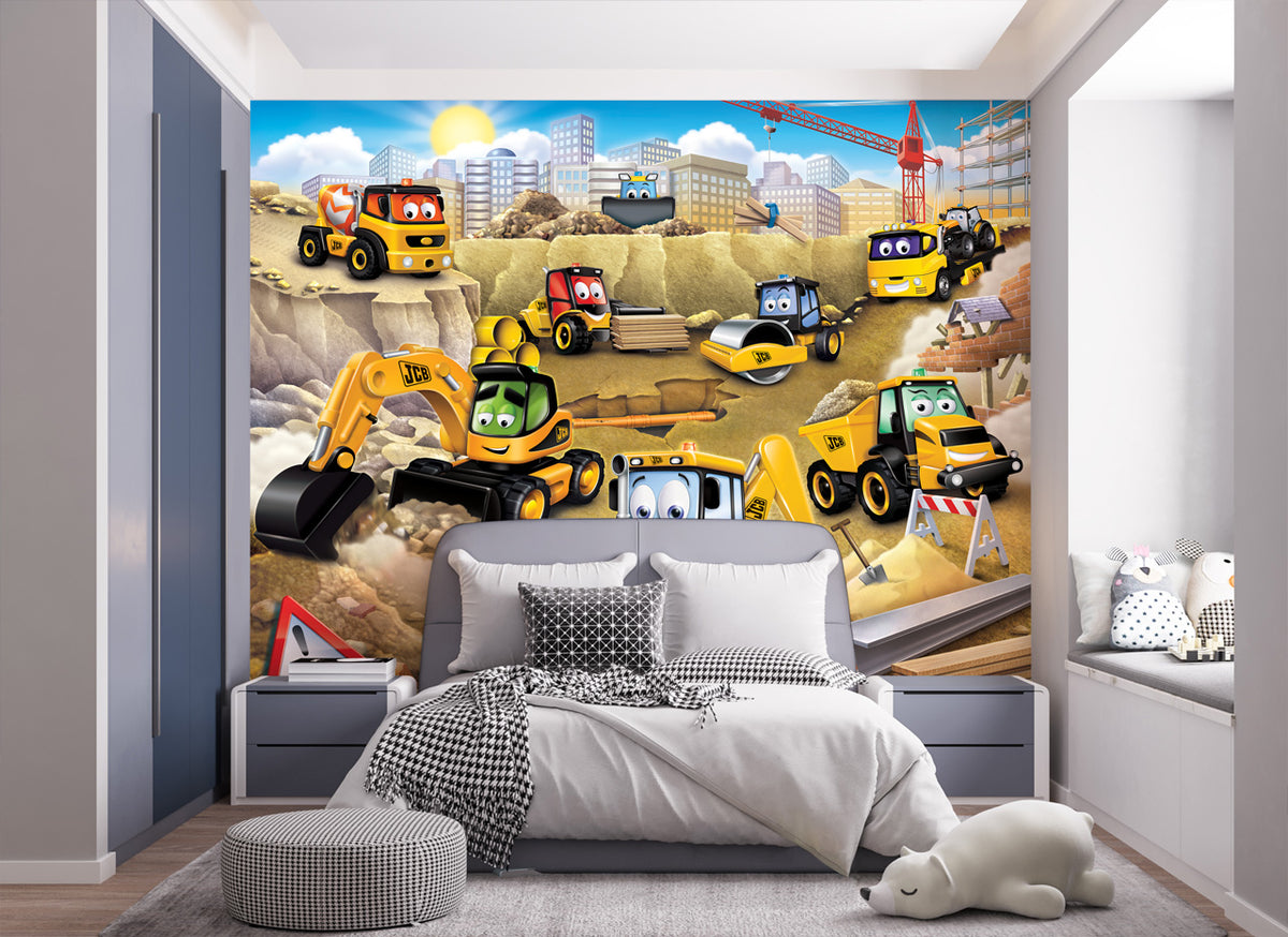 Se Min første JCB tapet 243 x 305 cm ✔ Kæmpe udvalg i Walltastic - Køb online på udsalg og tilbud lige nu ✔ Lav fragtpris og hurtig levering - Varenummer: MMAction-19847051 og 5060107047051 på lager - Udsalg på Tapet til børneværelset Spar stort – op til 59% - 2.739+ mærker samlet til lave priser