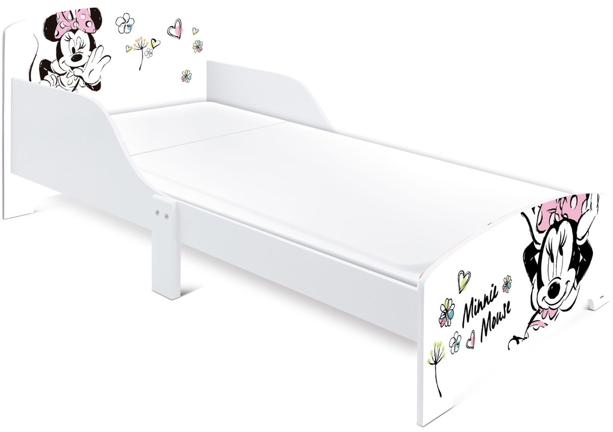 Se Minnie Mouse Classic Junior børneseng 140 x 70 cm ✔ Kæmpe udvalg i Arditex - Køb online på udsalg og tilbud lige nu ✔ Billig fragt • Hurtig levering - Varenummer: MMAction-230127 og 8430957177791 på lager - Udsalg på Børne Senge Junior 140cm Op til 57% rabat - Over 2.739 mærker samlet ét sted