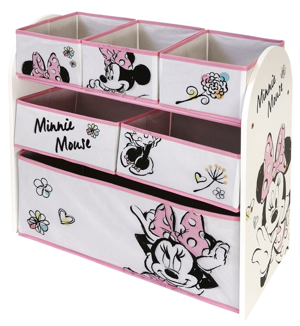 Se Minnie Mouse Træ Reol m/6 kurve ✔ Kæmpe udvalg i Arditex - Køb online på udsalg og tilbud lige nu ✔ Lav fragtpris og hurtig levering - Varenummer: MMAction-230057 og 8430957136774 på lager - Udsalg på Opbevaringsmøbler til Børn Op til 61% rabat - Over 2.739 mærker samlet ét sted