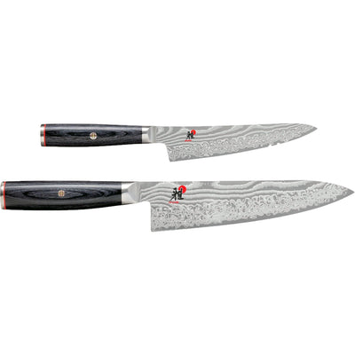 Se Miyabi 5000FCD RAW knivsæt, Gyutoh 20 cm & Shotoh 13 cm ✔ Kæmpe udvalg i Miyabi ✔ Meget billig fragt og hurtig levering: 1 - 2 hverdage - Varenummer: KTO-1019600 og barcode / Ean: '4009839491696 på lager - Udsalg på Knivsæt Spar op til 58% - Over 785 kendte brands på udsalg