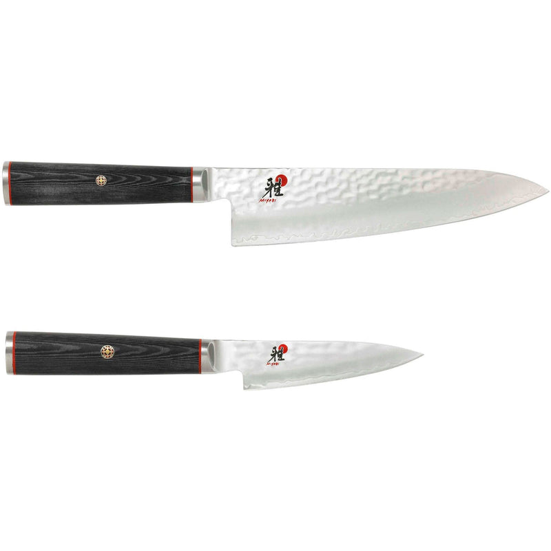 Se Miyabi Mizu 5000MCT Knivsæt 2 dele ✔ Kæmpe udvalg i Miyabi ✔ Meget billig fragt og hurtig levering: 1 - 2 hverdage - Varenummer: KTO-1012490 og barcode / Ean: &