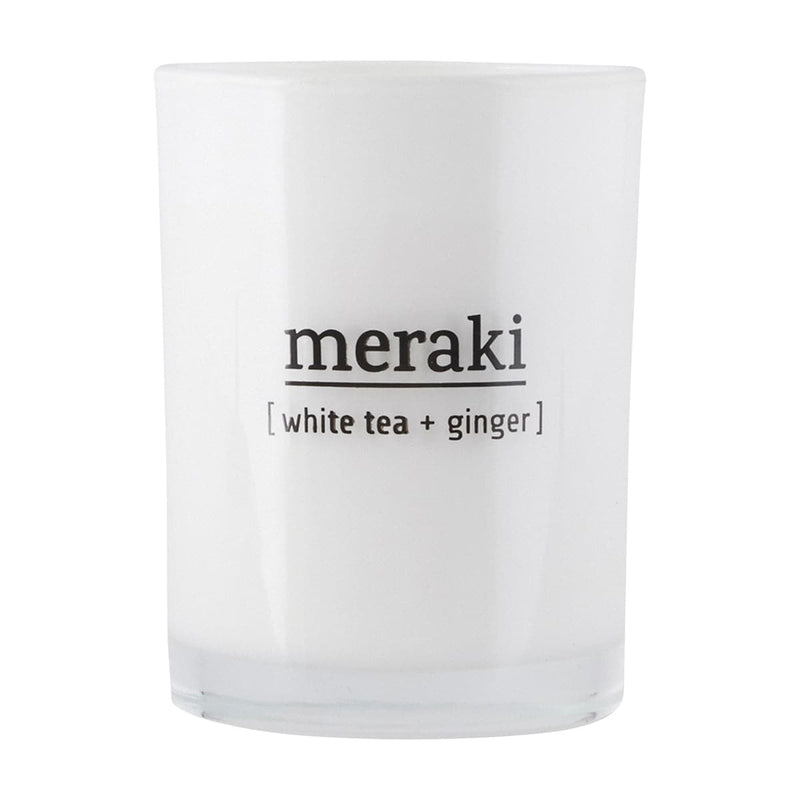 Se Meraki - Duftlys, White tea & ginger ❤ Stort online udvalg i Meraki ❤ Meget billig fragt og hurtig levering: 1 - 2 hverdage - Varenummer: RKTK-MK308150012 og barcode / Ean: &
